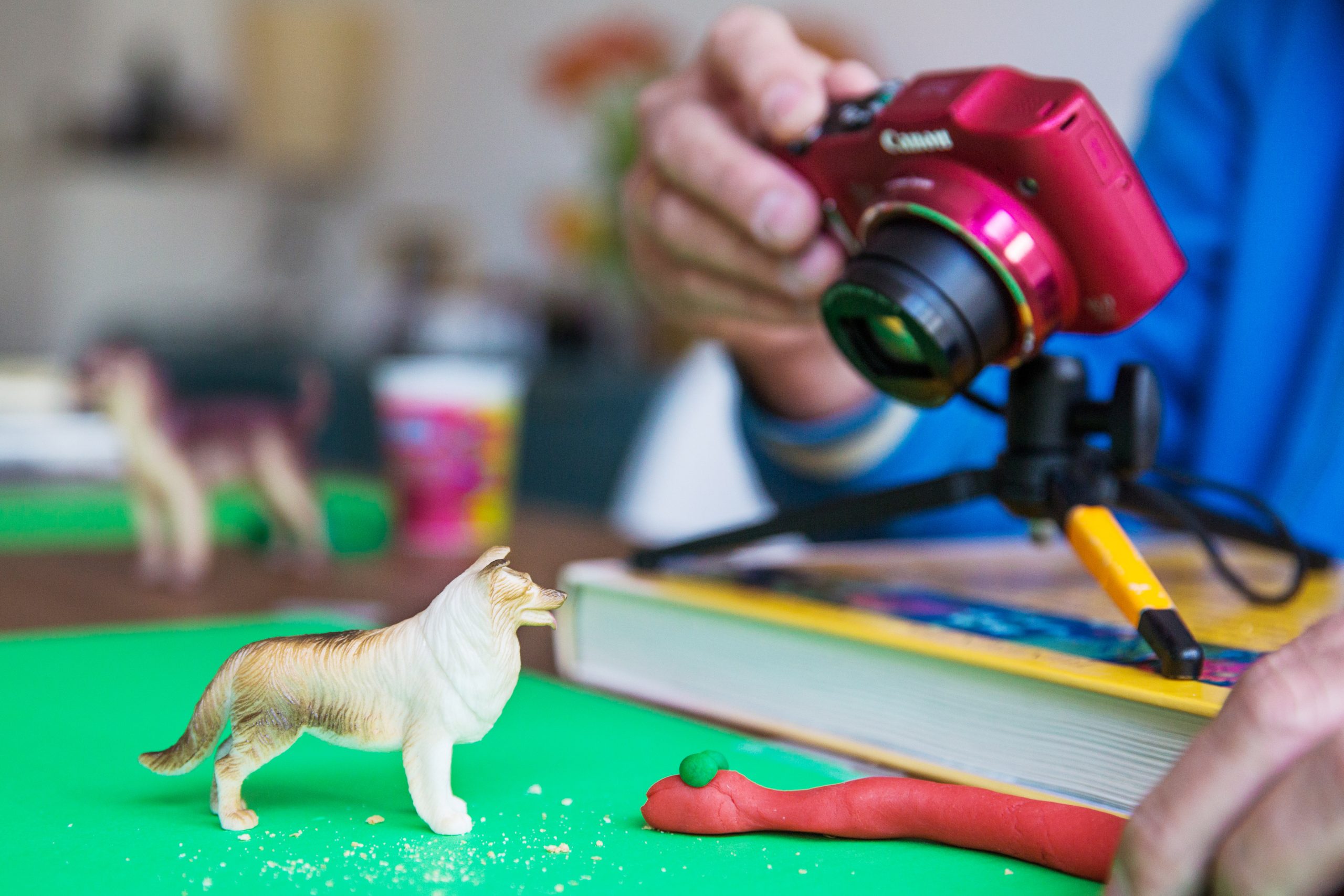 Stopmotion filmpjes maken met de Filmcie!