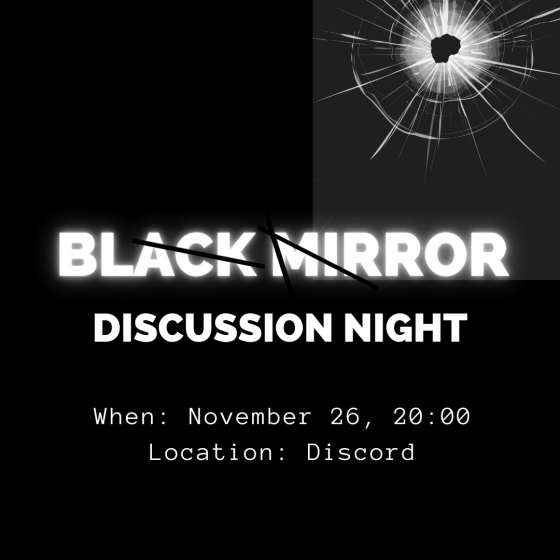 The Filmco presents: Black Mirror Discussion Night!