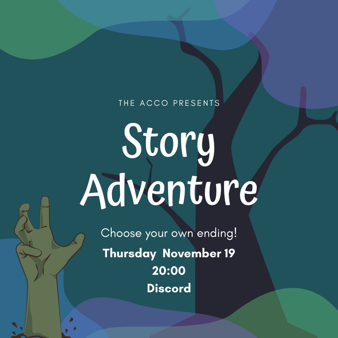 The AcCo presents: Story Adventure!