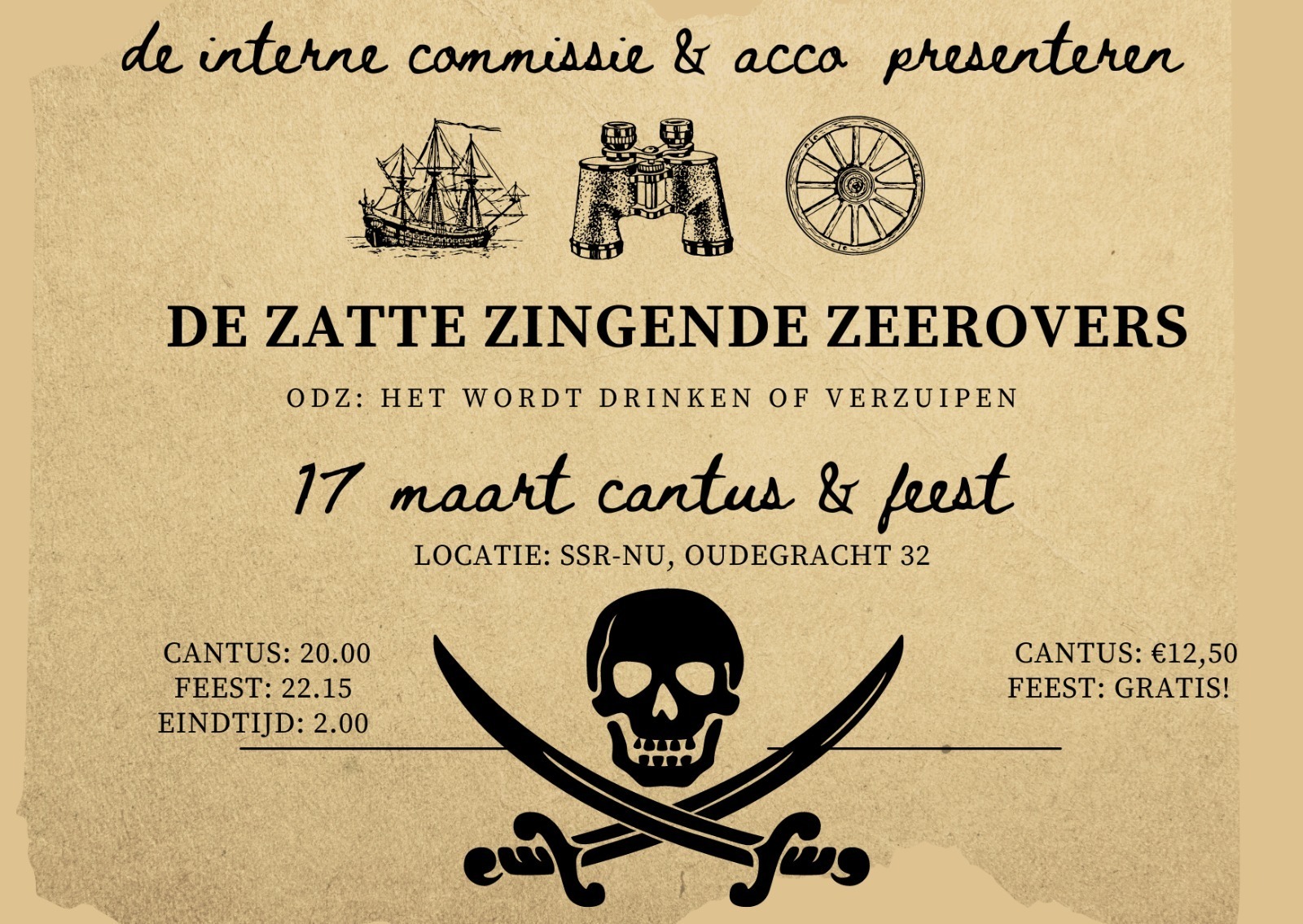 IC Cantus: De Zatte Zingende Zeerovers